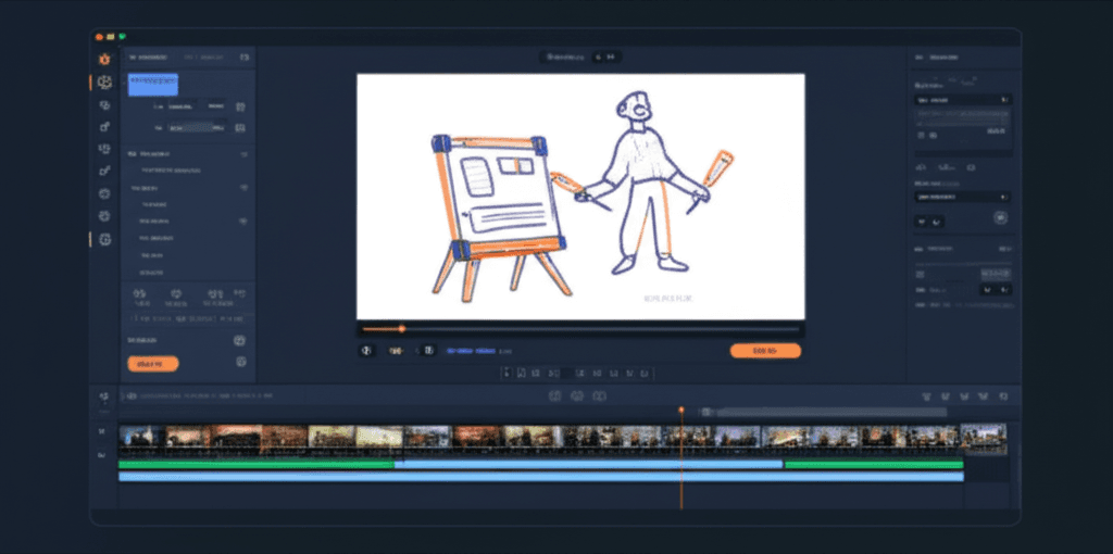 Voodley Video Editor Interface